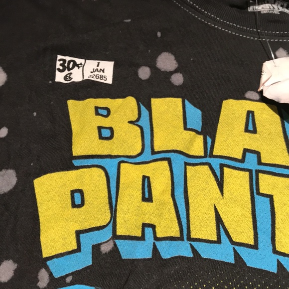 Black panther graphic tshirt large new marvel - Picture 4 of 6